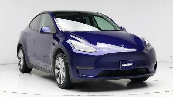 TESLA MODEL Y 2021 5YJYGDEE0MF268550 image